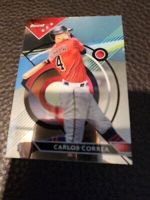 Topps Finest Carlos Correa Ebay