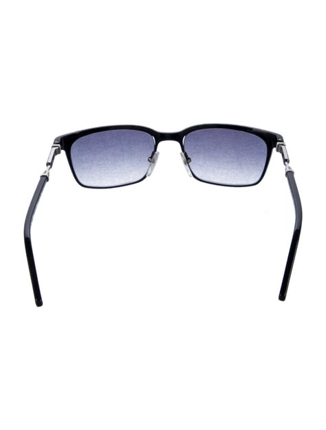 Chrome Hearts Vertical Smile Ii Wayfarer Sunglasses Black Sunglasses Accessories Chh48144