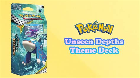 Pok Mon Unseen Depths Theme Deck The Promo Costs How Much Youtube