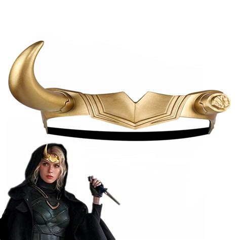 Buy Superhero Helmet Horns Cosplay, 2021 TV Loki Series Movie Thor ...