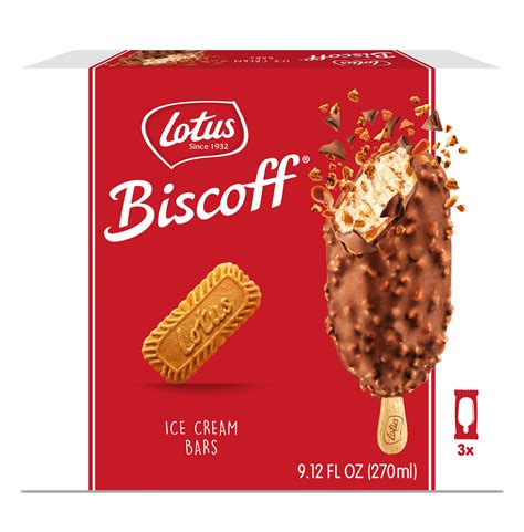 Lotus Biscoff Ice Cream Bars Lotus Biscoff