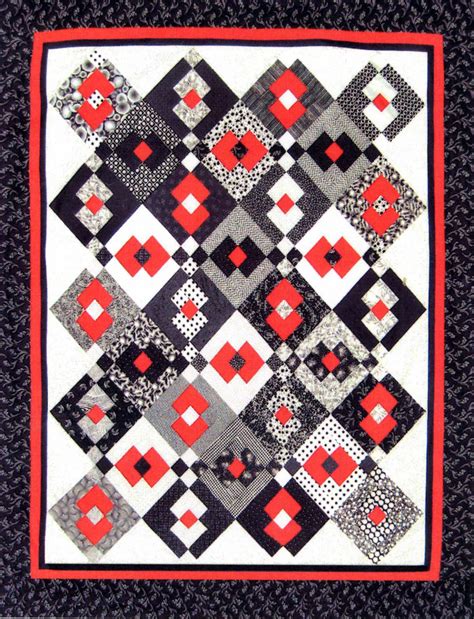 Samurai Squares Quilt Pattern Cozy Quilt Designs Daniela Stout Strip Club Creekside Quilts