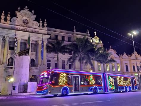 Carreata os ônibus iluminados voltará a atender ao Parque do