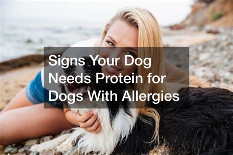 X Signs Your Dog Needs Protein For Dogs With Allergies Reading News