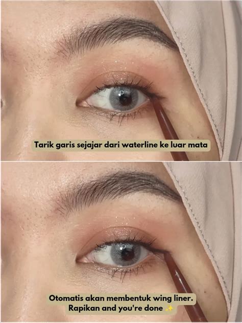 Thin Eyeliner Untuk Hasil Natural Galeri Diposting Oleh Ickhadeldelia