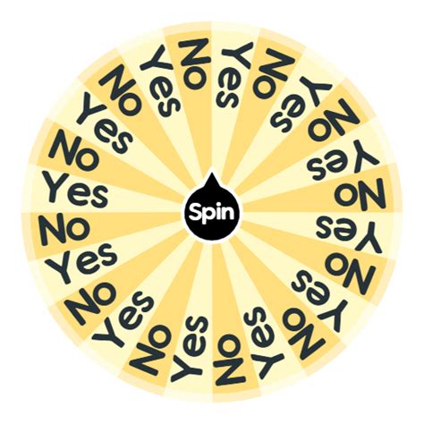 Yes or No? | Spin the Wheel - Random Picker