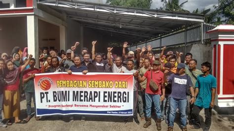 Giliran Desa Ini Dapat Bantuan Sembako Dari Pt Bme