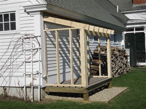 Building A Firewood Shed Concord Carpenter