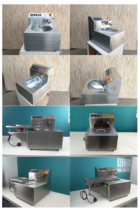 Chocolate Tempering Machine Small Automatic Kg Mold Enrobing Coating