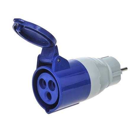 ADAPTER PRZEJŚCIÓWKA WTYCZKA 230V GNIAZDO CEE 16A 373518 za 29 90 zł z