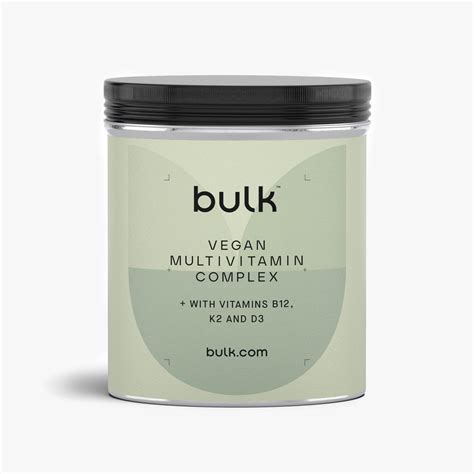 Vegan Multivitamin | Best Health Supplements | bulk™