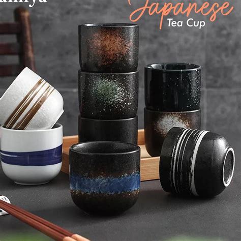 Jual Serbu Sekarang Japanese Tea Cup Vintage Seloki Cangkir Teh Kopi