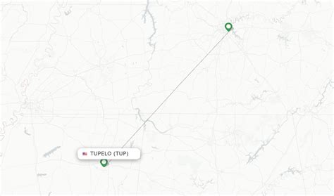 Direct (non-stop) flights from Tupelo Regional Airport (TUP ...