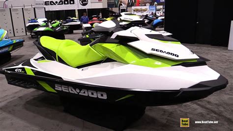 2016 Sea Doo Gti 130 Jet Ski Walkaround 2016 Toronto Boat Show