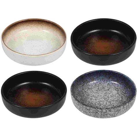 Pcs Ceramic Soy Sauce Dishes Sauce Dipping Dishes Seasoning Small