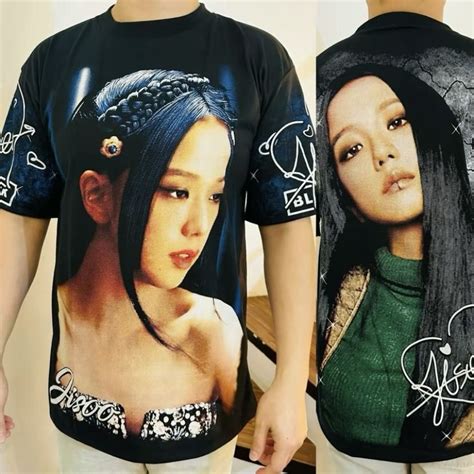 Blackpink Jisoo Thai Bootleg Oversized Shirt Women S Fashion Tops