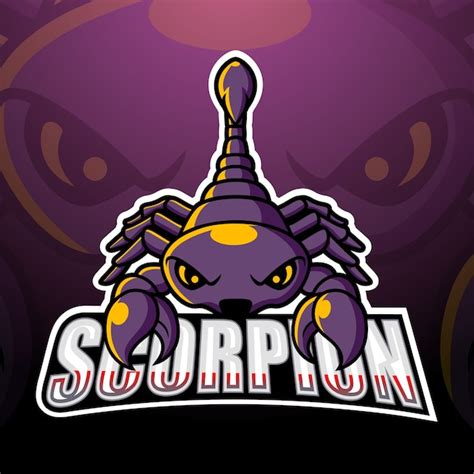 Premium Vector Scorpion Mascot Esport Illustration