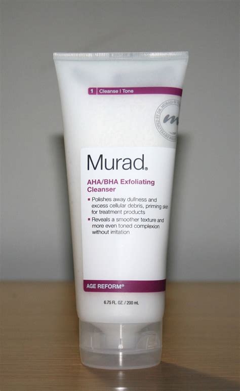 Quick Pick Tuesday Murad Ahabha Exfoliating Cleanser Beauty Geek