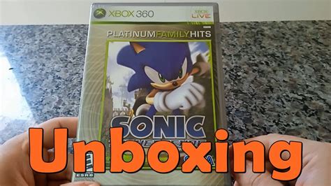 Sonic The Hedgehog Xbox Unboxing Youtube