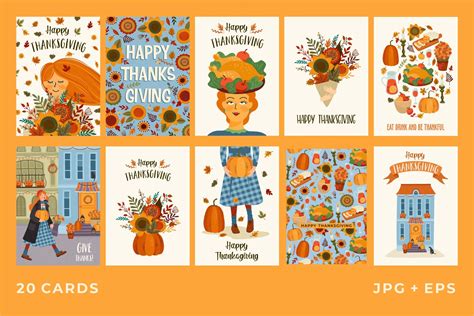 Thanksgiving Card Collection - Design Cuts