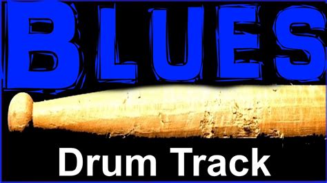 Basic Blues Drum Track 95 BPM Drum Beat For Bass Guitar Backing Tracks