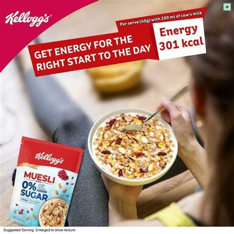 Kellogg S Muesli No Added Sugar 500 G JioMart