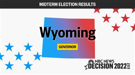 Wyoming Governor Midterm Election 2022 Live Results And Updates