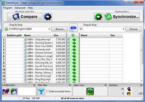 Synchronize Files Between Two Folders With Freefilesync