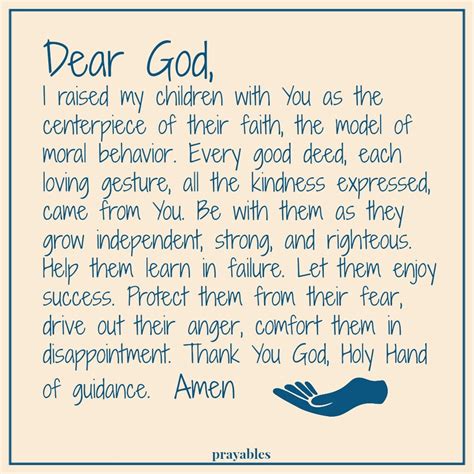 Prayer for My Children – Prayables