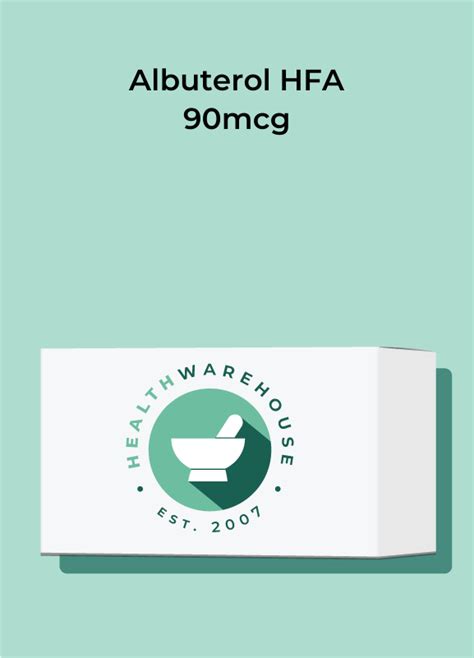 Albuterol HFA 90mcg Inhaler (Generic ProAir) 8.5G