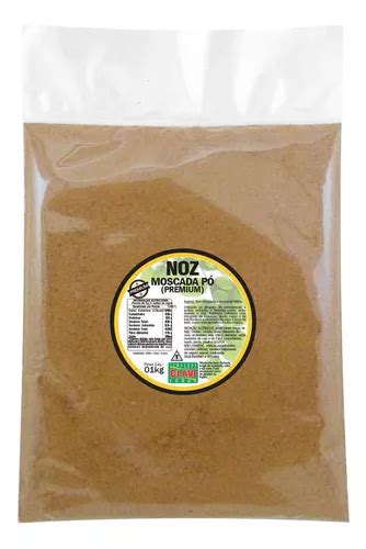 Noz Moscada Pó 100 Pura Sc 01kg MercadoLivre