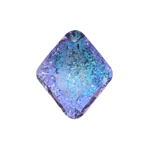 Growing Crystal Rhombus 26mm Vitrail Light Bead Trimming Craft Co