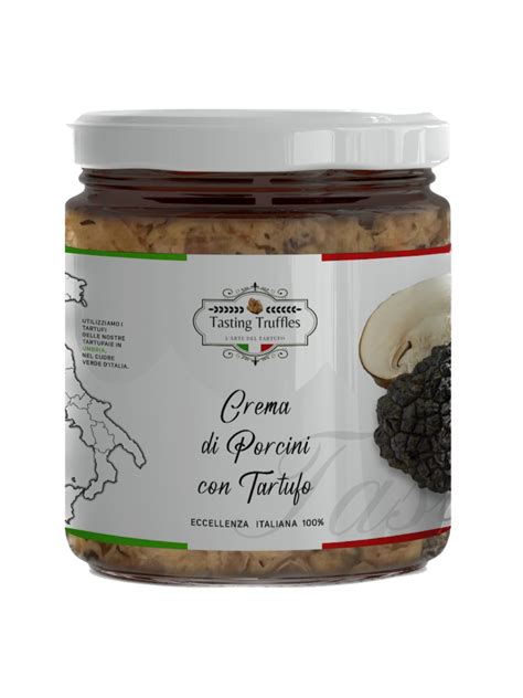 Crema Di Porcini Con Tartufo Tasting Truffles