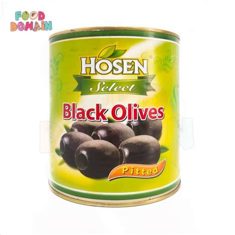 Jual HOSEN Black Olives Pitted Premium Grade 3 Kg Shopee Indonesia