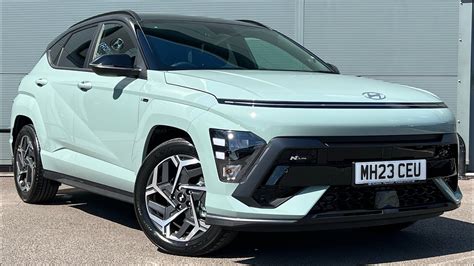 2023 Hyundai Kona N Line Hybrid Facelift Walk Around Inside Look