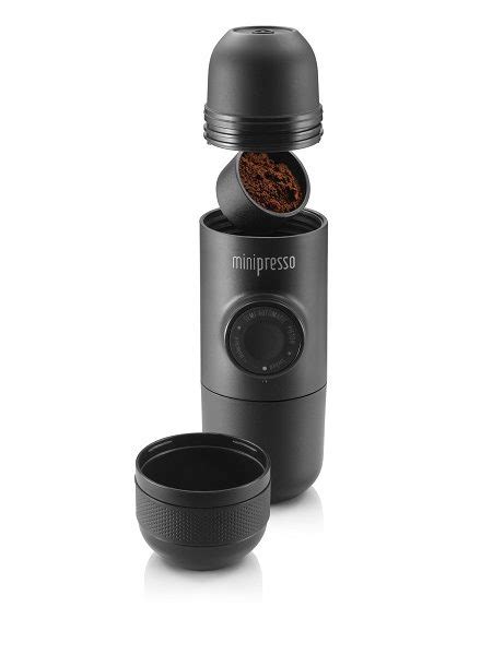 Cafetera Espresso Portátil WACACO MINIPRESSO GR para café MOLIDO