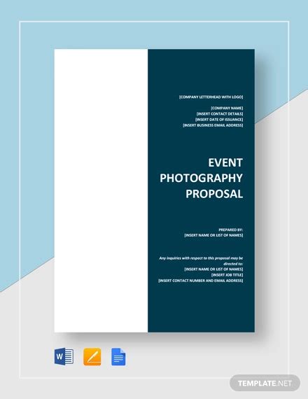 Photography Proposal - 14+ Examples, Format, Pdf | Examples