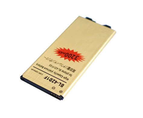 Ciszean 5pcs Lot 3200mah Bl 42d1f Gold Replacement Battery For Lg G5