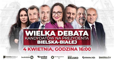 WIELKA DEBATA kandydatów na urząd prezydenta Bielska Białej 04 04