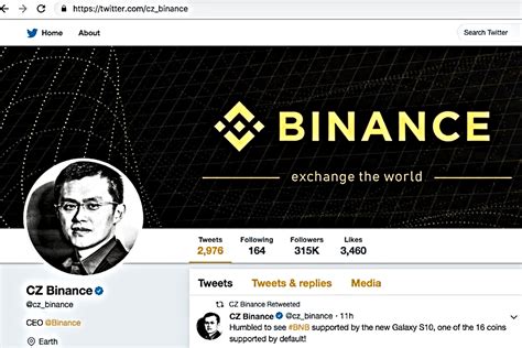 Le Pdg Binance Changpeng Zhao Pense Que Les Fausses Statistiques Ne