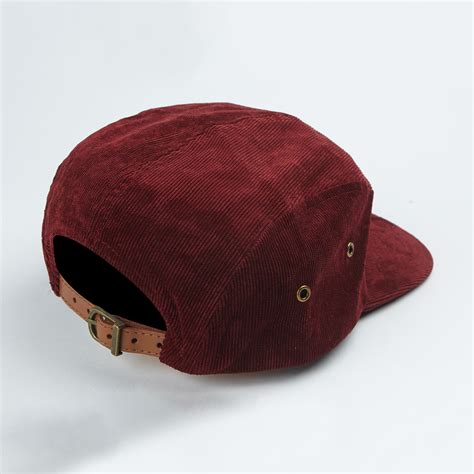 Corduroy Cap Burgundy Qilo Nyc Fashion Touch Of Modern