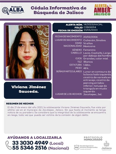 Alerta Amber Jalisco On Twitter Alertaamber Solicita Tu Apoyo Para