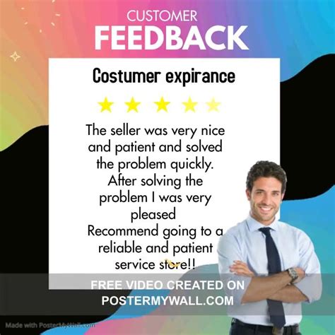 Copy Of Copy Of Customer Testimonial Slideshow Postermywall