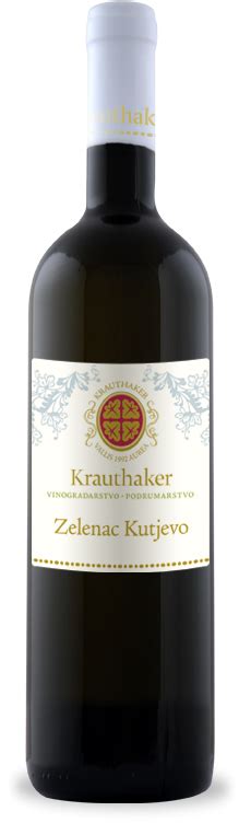 Vino Zelenac Kutjevo Krauthaker 0 75 L Drinx Si