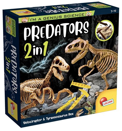 LISCIANI I M A Genius Predators 2w1 304 95421 Zestaw Edukacyjny