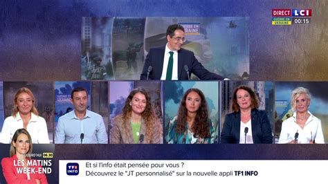 Le 22H Darius Rochebin avec Marjorie Adelson du 19 août TF1 INFO