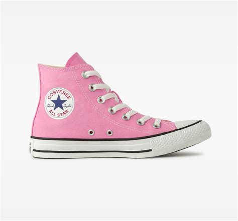 Topo 64 Imagem Tenis All Star Feminino Cano Alto Rosa Br