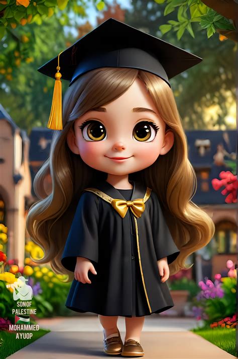 Niños Graduados Animados