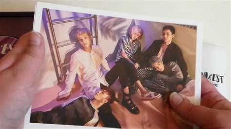 Nu Est Th Mini Album Canvas Unboxing Kpop Unboxings Youtube