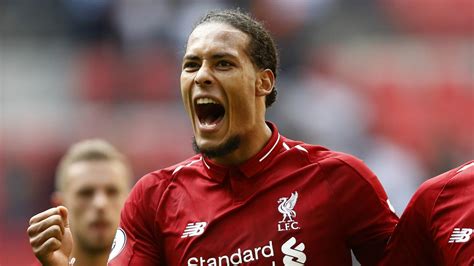 Virgil Van Dijk Liverpool Wallpaper